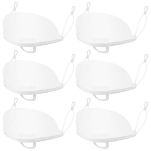 Masque facial transparent de qualité alimentaire anti-buée, sourire visible, pour la restauration et l'industrie alimentaire - Product Image 1