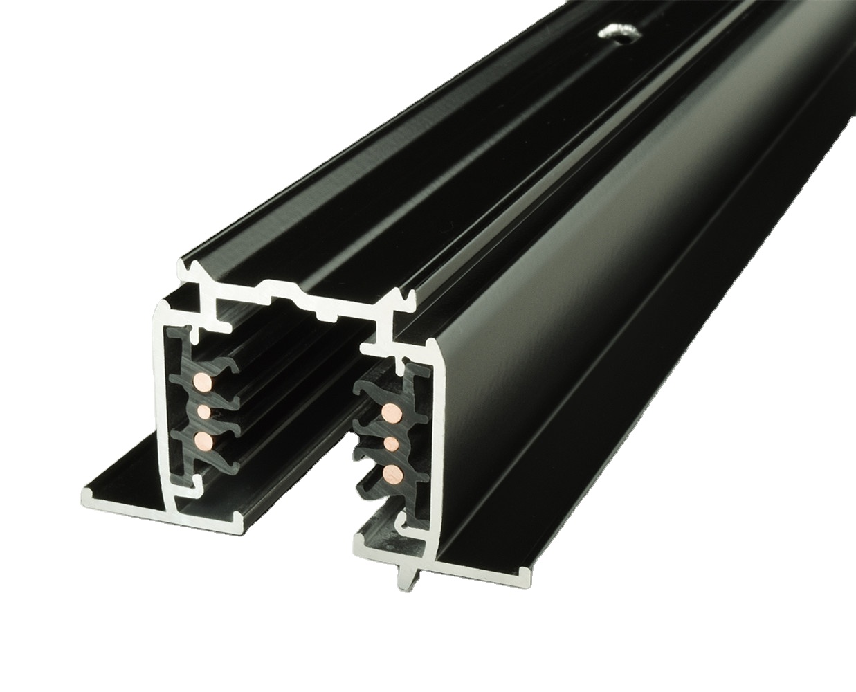 POWERGEAR PRO-R610 с цифровым адресным интерфейсом 6 проводов светодиодная направляющая регулируемого светильника серый 3 контура трек утопленная версия белый черный 1 м трековые светильники Современные