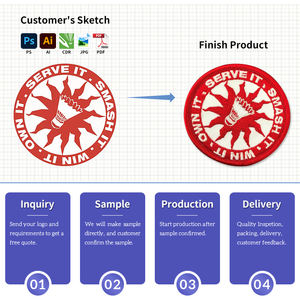 Patchs personnalisés en PVC, <span class=keywords><strong>perle</strong></span> papillon, lettre grecque, pour chapeau, lettre d'amour, avec Logo gravée, Chenille, pièces - Product Image 6