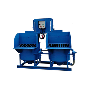 <b>Paddle</b> Mixer: 9.2 kW Dual Mixing Tank System, Equipped <b>with</b> Automatic Filtration and Three-Way Discharge Functionality - Product Image 1