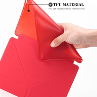 Étui personnalisé PINJING CASE TPU+PU Smart Cover pour iPad 8ème génération 10.2 Pro 11 2021 - Étui de protection anti-chute écologique avec support pliable
