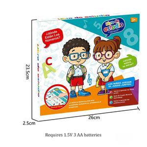 Nueva Máquina <span class=keywords><strong>de</strong></span> Aprendizaje <span class=keywords><strong>de</strong></span> Idiomas Español-Inglés con Letras y Palabras para Punterar y Leer, Juguetes Educativos para Niños <span class=keywords><strong>de</strong></span> <span class=keywords><strong>3</strong></span> Años o Más - Product Image 4