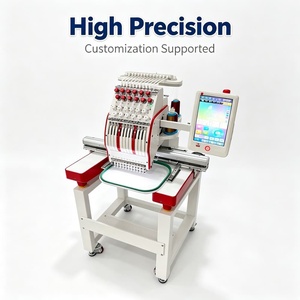 Máquina de Bordar Compacta y Eficiente de Una Sola Cabeza para Prendas de Moda y Servicios de Bordado - Product Image 1