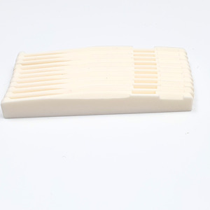Sillín de Hueso para Guitarra Acústica 74x3x10mm, Reemplazo de Puente de Hueso Natural de Vaca, Piezas Duraderas de Alta Densidad que Fijan el Espaciado de las Cuerdas - Product Image 1