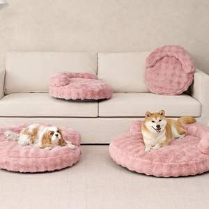Cama para Mascotas de Primera Calidad, Anti-Ansiedad, Lavable, Cálida, Suave, Tipo Burbuja, para Perros Grandes, para Uso en Interiores, Invierno - Product Image 6