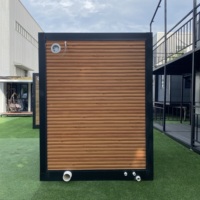 Conteneur extensible de haute qualité, toilettes mobiles, villa préfabriquée, salle de bain portable, maison de douche, appartement en panneaux sandwich