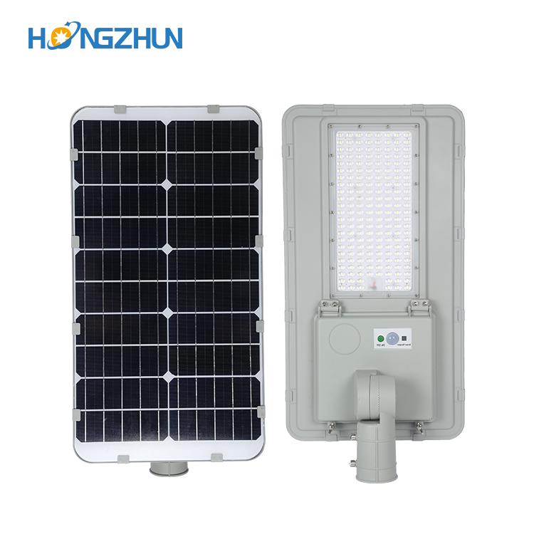 Al aire libre ip66 100 impermeable 180 w todo en uno integrado de la energía solar de la lámpara de calle