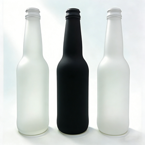 <span class=keywords><strong>Bottiglie</strong></span> di <span class=keywords><strong>vetro</strong></span> di birra vuote personalizzate da 330ml 500ml 750 <span class=keywords><strong>ml</strong></span> ambra trasparente marrone verde blu con tappo a corona - Product Image 4