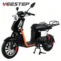 Trottinette Électrique YEESTEP U2 1000W 60V 20AH pour Adulte, Vélo Électrique Urbain, Autonomie 50KM, Tableau de Bord LCD, Batterie Lithium Amovible, Porte-Bagages