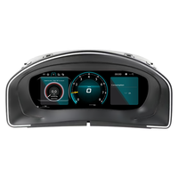 10.25 tableau de bord numérique Lcd de voiture pour VW Scirocco 2004-2016 ans Android tableau de bord virtuel Cockpit