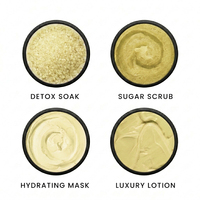 Ensemble de pédicure au citron Bright Scent, soin des pieds, bain détoxifiant, exfoliant, produits hydratants pour pédicure, formule personnalisée de qualité salon disponible