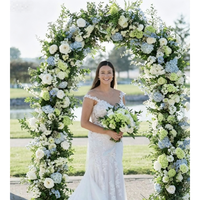 O-FB325 Centre de table pour mariage, Boule de fleurs, Arche florale 5D avec support, Décoration pour événements et fêtes, Chemin de table fleuri