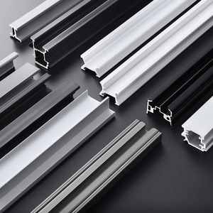 Profilé PVC à éclairage linéaire à LED personnalisable Profilé extrudé en plastique <span class=keywords><strong>pour</strong></span> lumière de bureau architecturale haute performance - Product Image 3