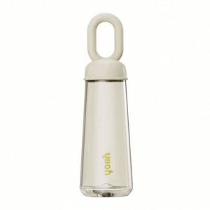 Petal-Shaped 500ml Reusable Water <b>Bottle</b> with Anti-Corrosion Coating and Straw Cap - Product Image 2