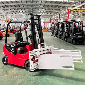Factory Direct 4Wd Electric Forklift Hydraulic Lifting Stacker Forklift MultiFunctional 1 Ton 2 Ton Warehouses Clamp Forklift - Product Image 1