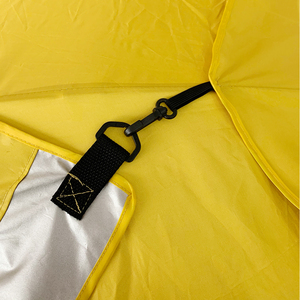 Giardino esterno Piscina Pieghevole Ventilato <span class=keywords><strong>Blu</strong></span> Sole e Pioggia Baldacchino Ombrello per la Spiaggia e Gli Eventi Sportivi - Product Image 3