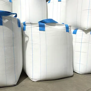 Tùy chỉnh fibc lớn tấn Jumbo số lượng lớn túi PP polypropylene dệt siêu maxi Bao 1000kg 1500kg 1 tấn 1.5 tấn 2 tấn để đóng gói