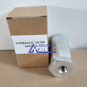 Elemento filtrante piloto Filtro de aceite hidráulico Utilizado para accesorios de equipos de maquinaria de construcción 6661022 - Product Image 5