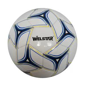 Balón de fútbol de Material PVC TPU PU, 32 paneles, logo, cosido para entrenamiento con buen rendimiento