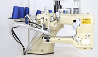 Machine à coudre à 4 aiguilles à 6 fils à entraînement Direct Ds-6200D
