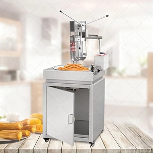Freidora de Acero Inoxidable para Youtiao, Gran <span class=keywords><strong>Descuento</strong></span>, Freidora Portátil a <span class=keywords><strong>Gas</strong></span>/Eléctrica para Negocios de Desayunos - Product Image 4