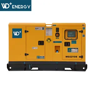 WD + Energy WD22YDS generatore insonorizzato Diesel 20kVA 400v 50Hz 3 fasi YANGDONG YSD490D scheda tecnica