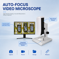 Microscope vidéo à mise au point automatique HDMI 1080P 60FPS, équipement d'inspection industrielle pour la réparation de PCB et la soudure SMD