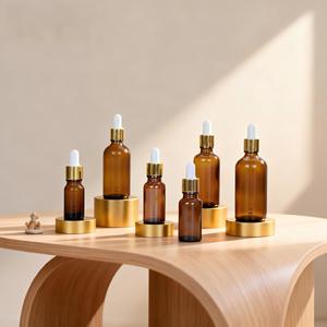 Bottiglie in Vetro Smerigliato Trasparente con Tappo a Vite in <span class=keywords><strong>Verde</strong></span>, Blu <span class=keywords><strong>e</strong></span> Marrone per Essenze <span class=keywords><strong>e</strong></span> Oli Essenziali, Varie Capacità - Product Image 3