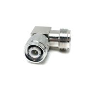 Adaptateur coaxial RF à angle droit 90 degrés TNC mâle vers N femelle à faible perte pour équipement d'antenne radio sans fil GNSS GPS