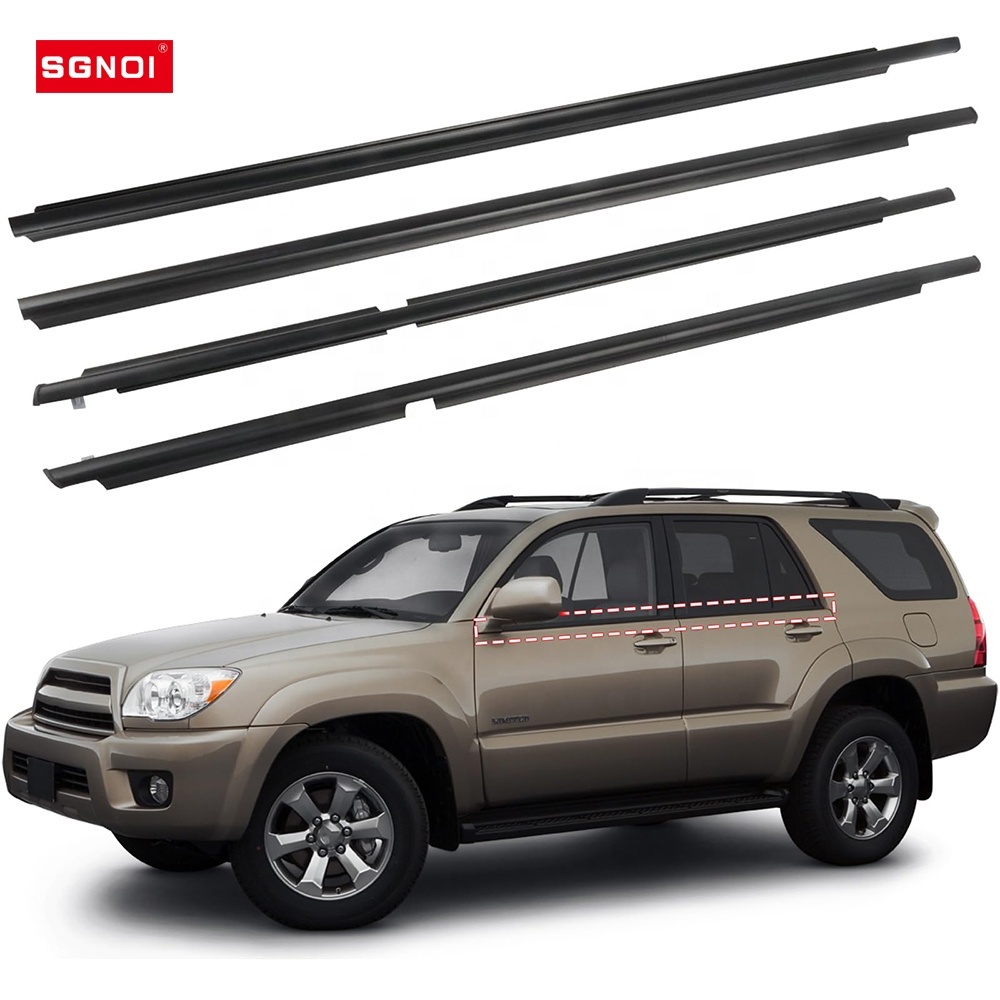 Moldura Cromada Para Ventana – 2 Piezas, Compatible Con Varios Modelos Toyota, Garantía 5 Años