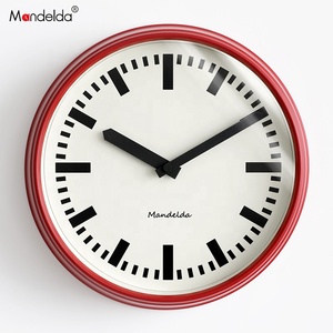Mandelda-Reloj de pared con cubierta de cristal, diseño Original, creativo, para decoración del hogar, antiguo, a la moda - Product Image 2
