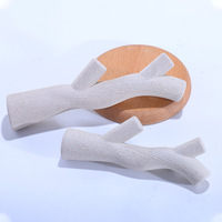Bâton de paille écologique Jouets à mâcher pour chiens Jouet de nettoyage des dents durable pour les chiens ennuyés Matériau naturel sans danger idéal pour les animaux de compagnie
