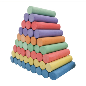 12 craies noires sans poussière de haute qualité, emballées dans une boîte en plastique, craies scolaires - Product Image 6