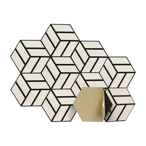 Thân thiện với môi tường phân vùng màn hình âm thanh đồ nội thất văn phòng hình lục giác nội thất âm thanh tấm - Product Image 1