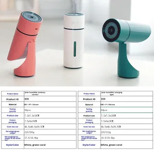 Cost-effective 260ml Car Silent USB Ultrasonic <b>Humidifier</b> Mini Portable Desktop Night Light Aroma 36dB Household Plastic 1 Year - Product Image 2