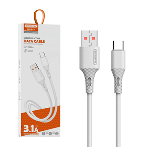<span class=keywords><strong>Cable</strong></span> USB de Carga Rápida Somostel 3.1A con Revestimiento de Silicona Líquida para <span class=keywords><strong>iPhone</strong></span> 12 <span class=keywords><strong>13</strong></span> 14 <span class=keywords><strong>Pro</strong></span> <span class=keywords><strong>Max</strong></span> - Product Image 1