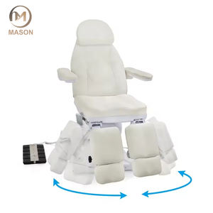 Poltrona Spa per Pedicure di Lusso Moderna Regolabile con 5 Motori Massaggio Piedi Rotante per Uso in Salone e Camera da Letto - Product Image 2