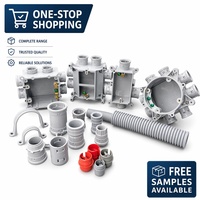 Raccord non métallique homologué ETL CETL, raccord à clipser ENT, de 1/2 à 2 pouces, tube PVC Smurf, tube électrique, raccords ENT pour tuyau ENT