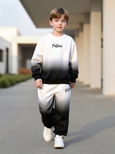 2025 Set di pantaloni con cappuccio Casual comodi e comodi da ragazzo primavera e autunno - Product Image 2