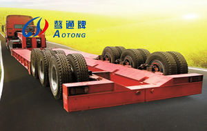 Remolque Modular Hidráulico de Carga Pesada de 200 Toneladas, Remolque de Camión, Transportador de Equipos, Remolques de Carga Baja - Product Image 6