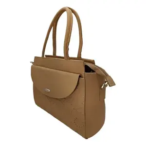 Bolso de mano Fana Francis de piel de camello, gran capacidad, con cadena de diamantes en forma de cruz, bolso de fiesta para mujer - Product Image 3