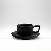 Tasses en céramique texturée en gros, mugs en porcelaine pour boire, non toxiques, écologiques, compatibles lave-vaisselle, logo personnalisé