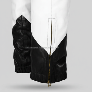 กางเกงหนังแกะและหนังแกะแท้สำหรับมอเตอร์ไซค์ - Product Image 1