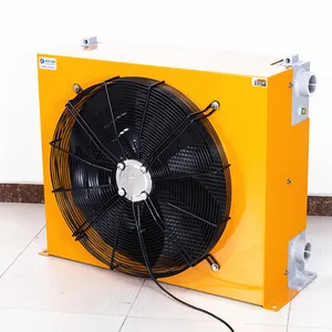 Big Flow Industri Minyak Penukar Panas Pendingin Hidrolik Fan Cooled Radiator