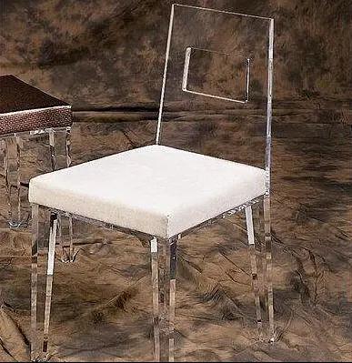 आधुनिक स्पष्ट एक्रिलिक कुर्सी भोजन फर्नीचर शादी कुर्सी