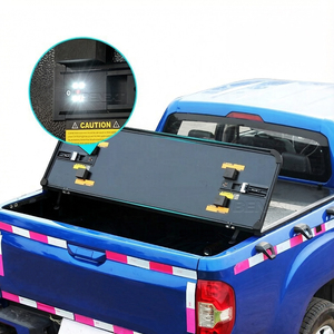 Benext Pickup Couvercle de tonneau en aluminium pliable F-150 <span class=keywords><strong>Raptor</strong></span> Couverture de lit de camion pour <span class=keywords><strong>Ford</strong></span> <span class=keywords><strong>Ranger</strong></span> T6 T7 T8 <span class=keywords><strong>Wildtrak</strong></span> dodge Ram 2500 - Product Image 1