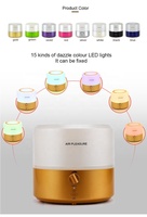Humidificateur électrique ultrasonique d'huile essentielle de 1000 Ml avec lumière Led colorée diffuseur d'arôme Portable