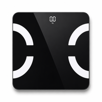 Balance connectée intelligente pour la composition corporelle, synchronisation Bluetooth avec application mobile, Android/iOS, suivi des données sans fil, enregistrement de l'historique, surveillance cloud, mise à jour.