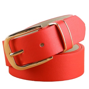 2020 गर्म बिक्री फैक्टरी थोक फैशन महिला सादे बेल्ट कस्टम लोगो 100% पु लेदर महिला बेल्ट - Product Image 1