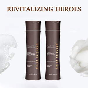 Champú Keratin Queen Sin Sulfatos para el Crecimiento del Cabello, Anticaída, Efecto Rápido, Estimula los Folículos, Champú Fortalecedor - Product Image 2
